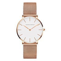 Rose Gold · White Dial